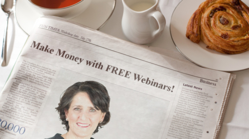 Make Money with FREE Webinars!