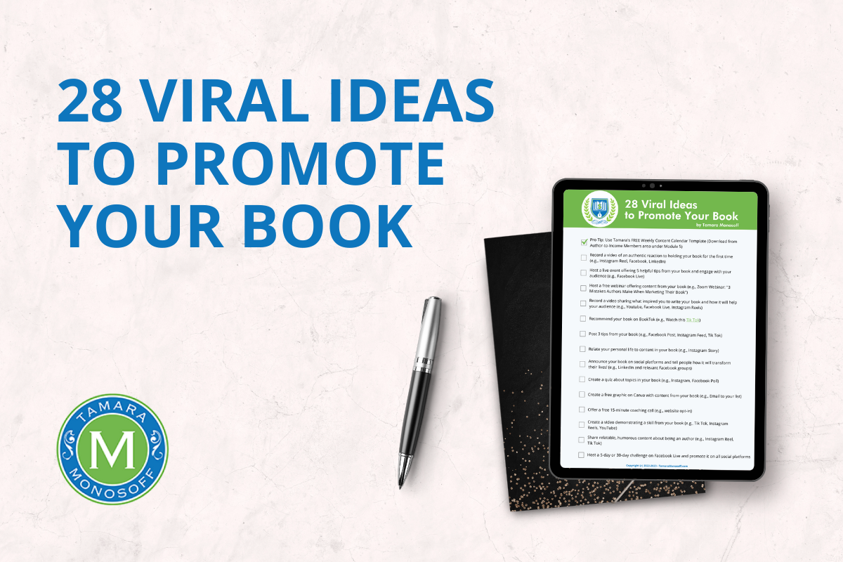28 Viral Ideas to Promote Your Book