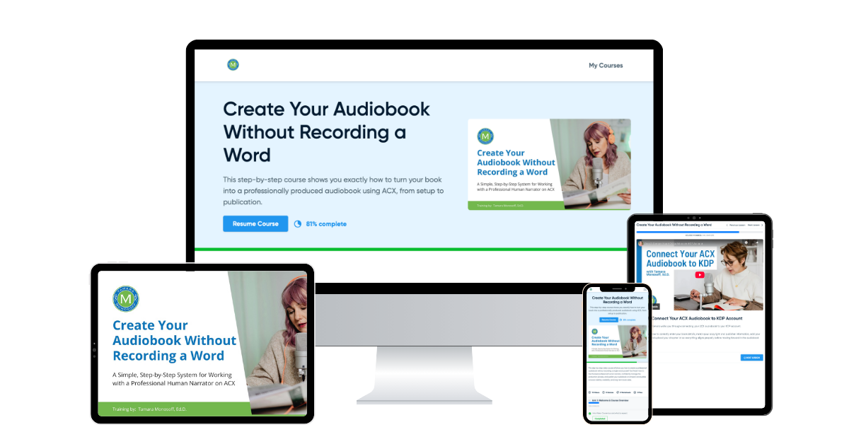 Audiobook Course Devices